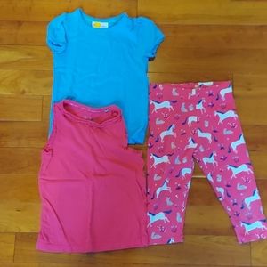 Mini Boden tshirt & legging pack